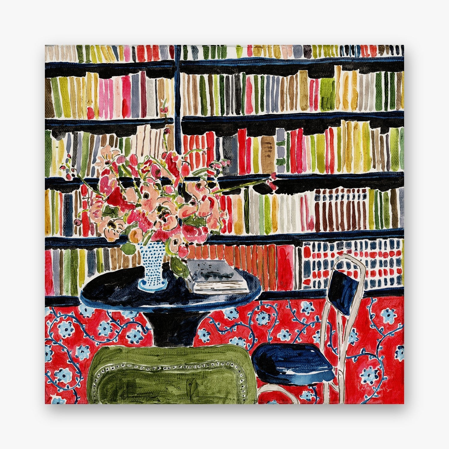 Art Books with Flowers