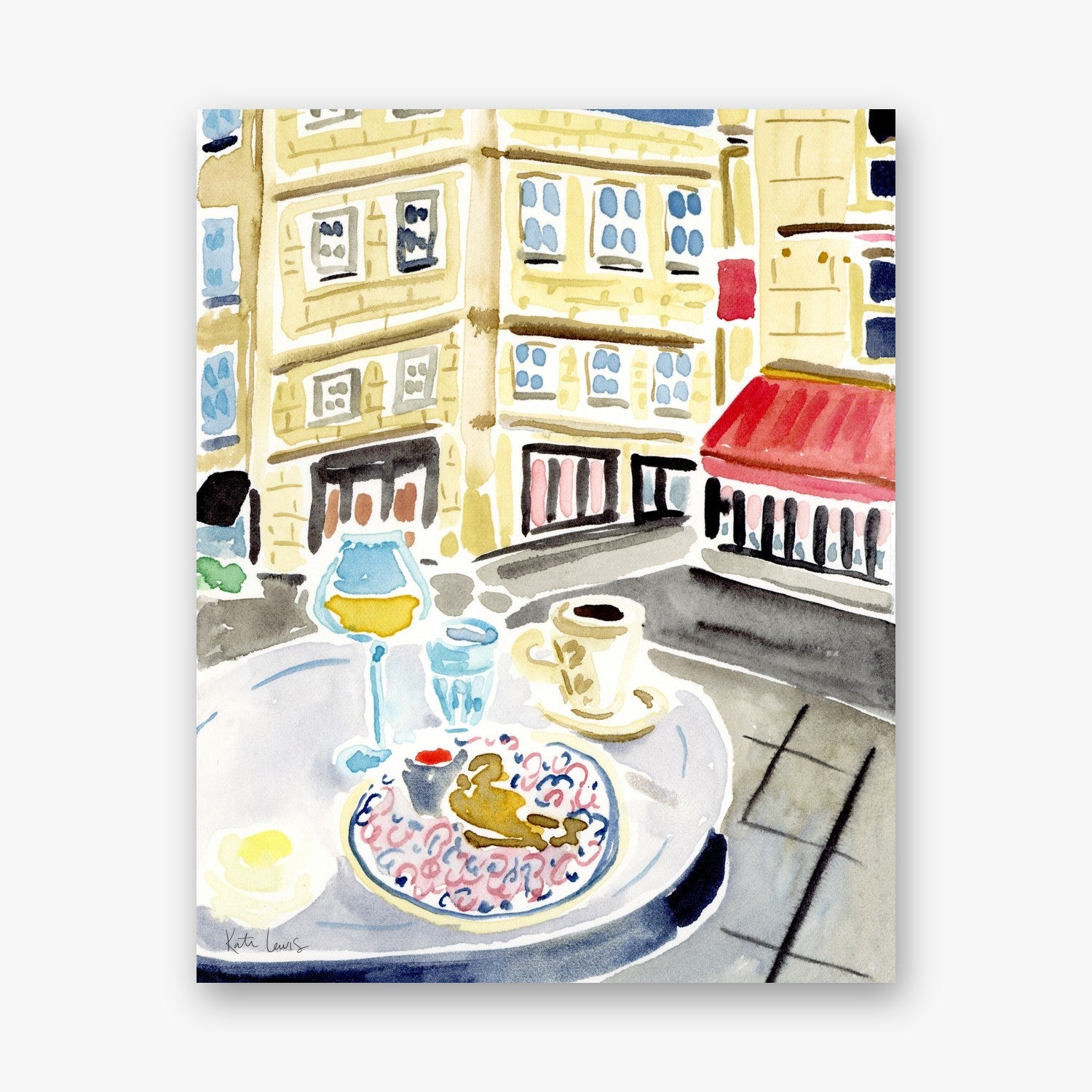 Breakfast in Le Marais, Paris