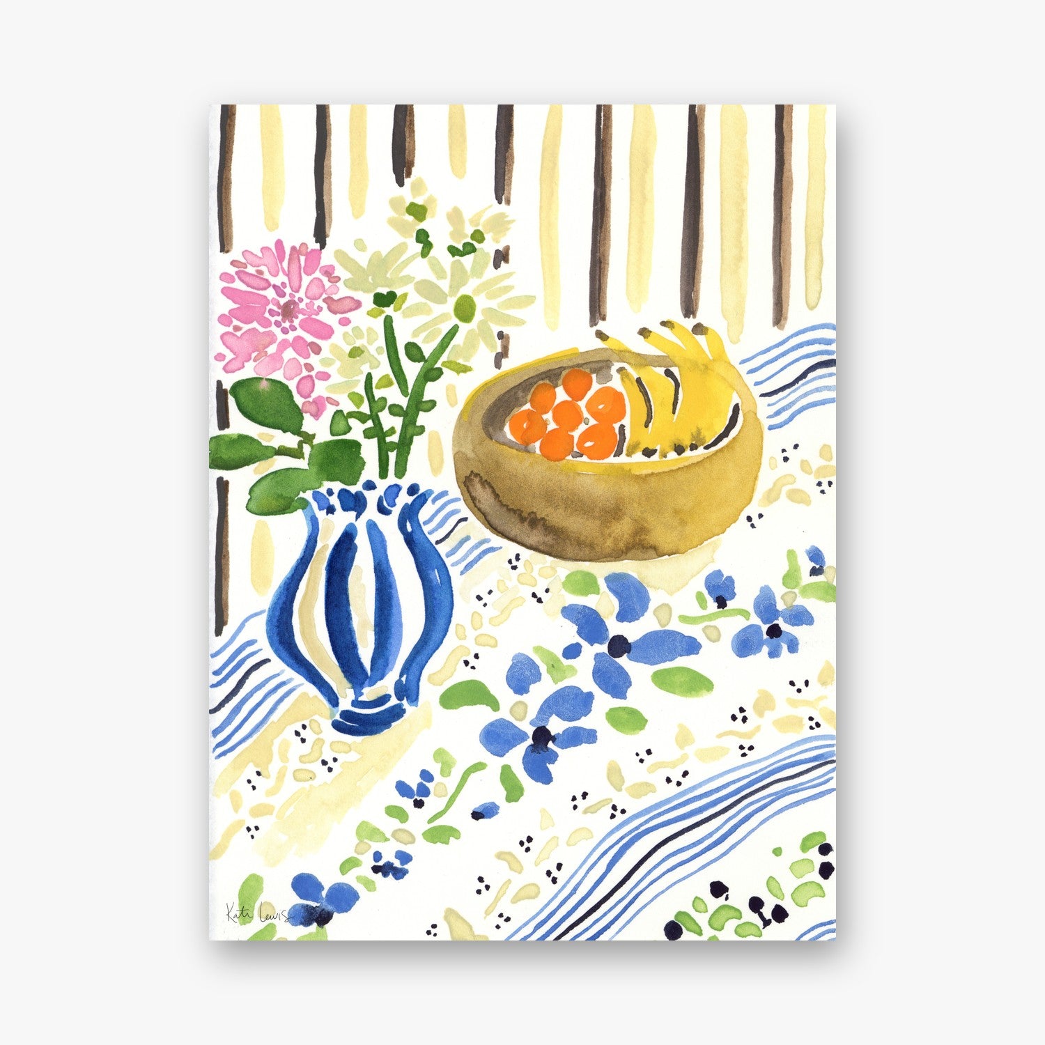 Breakfast with Flowers by Kate Lewis
