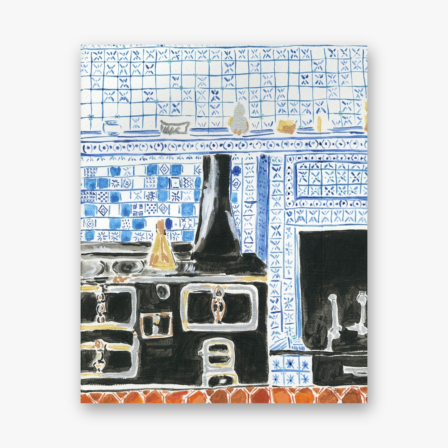 Claude Monet's Kitchen