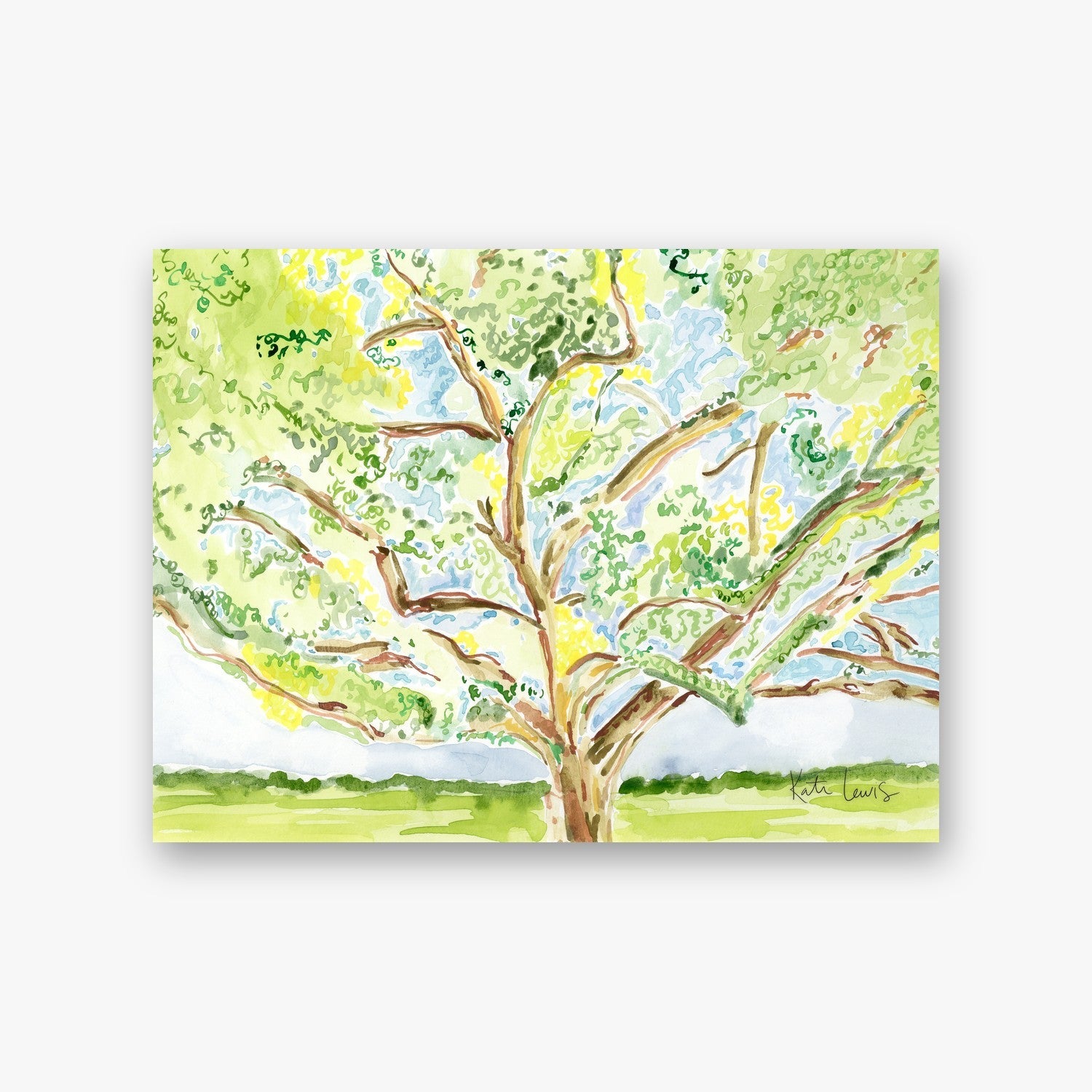 Clementine Hunter's Oak Tree