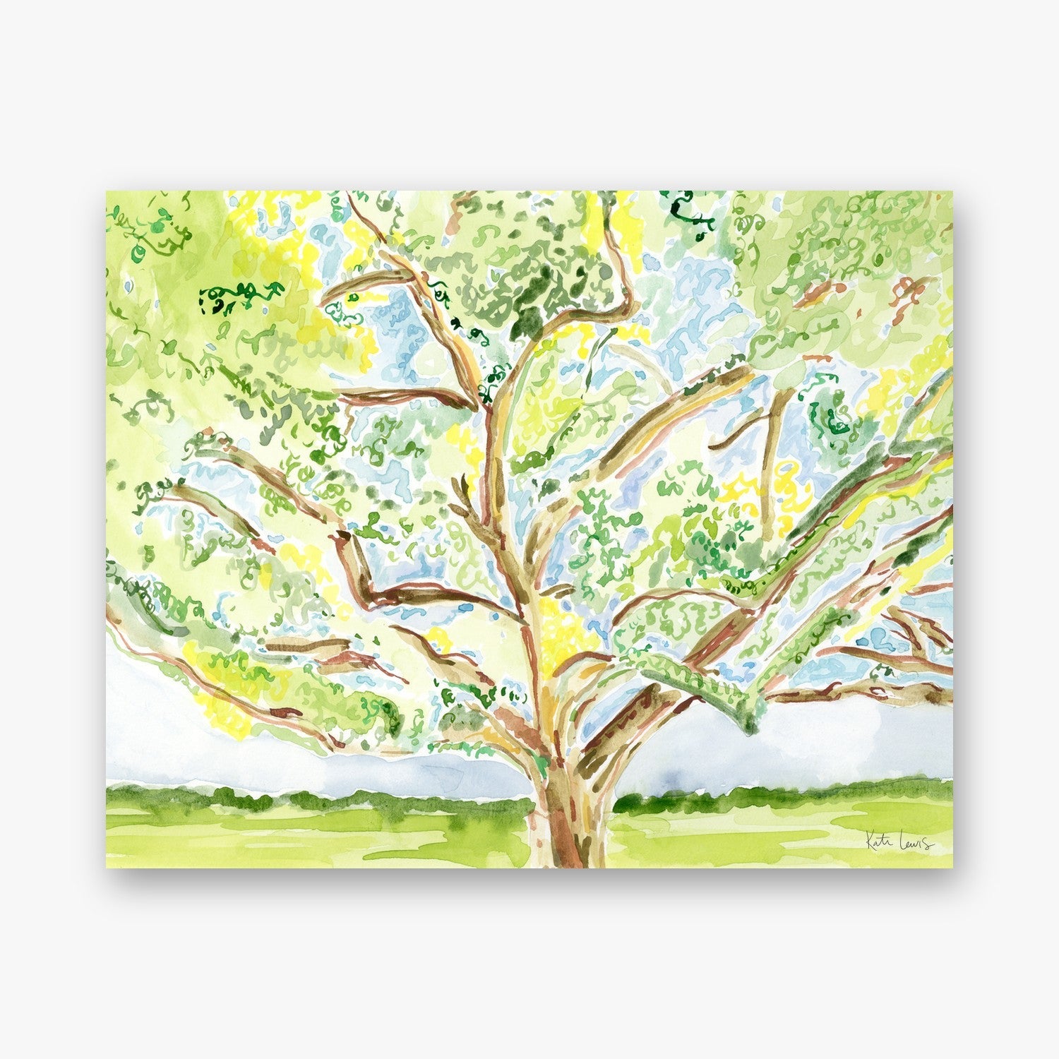 Clementine Hunter's Oak Tree