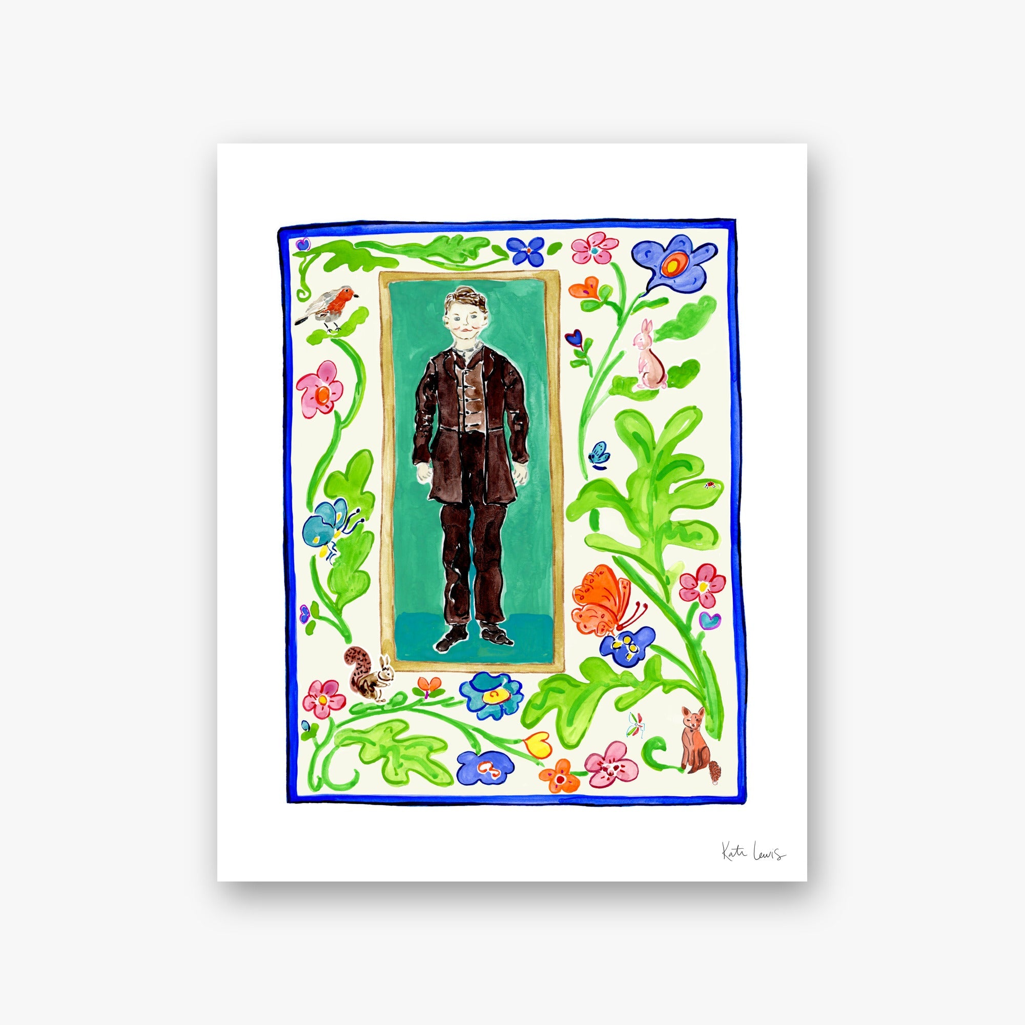 Colin, Grown Strong — art print by Kate Lewis