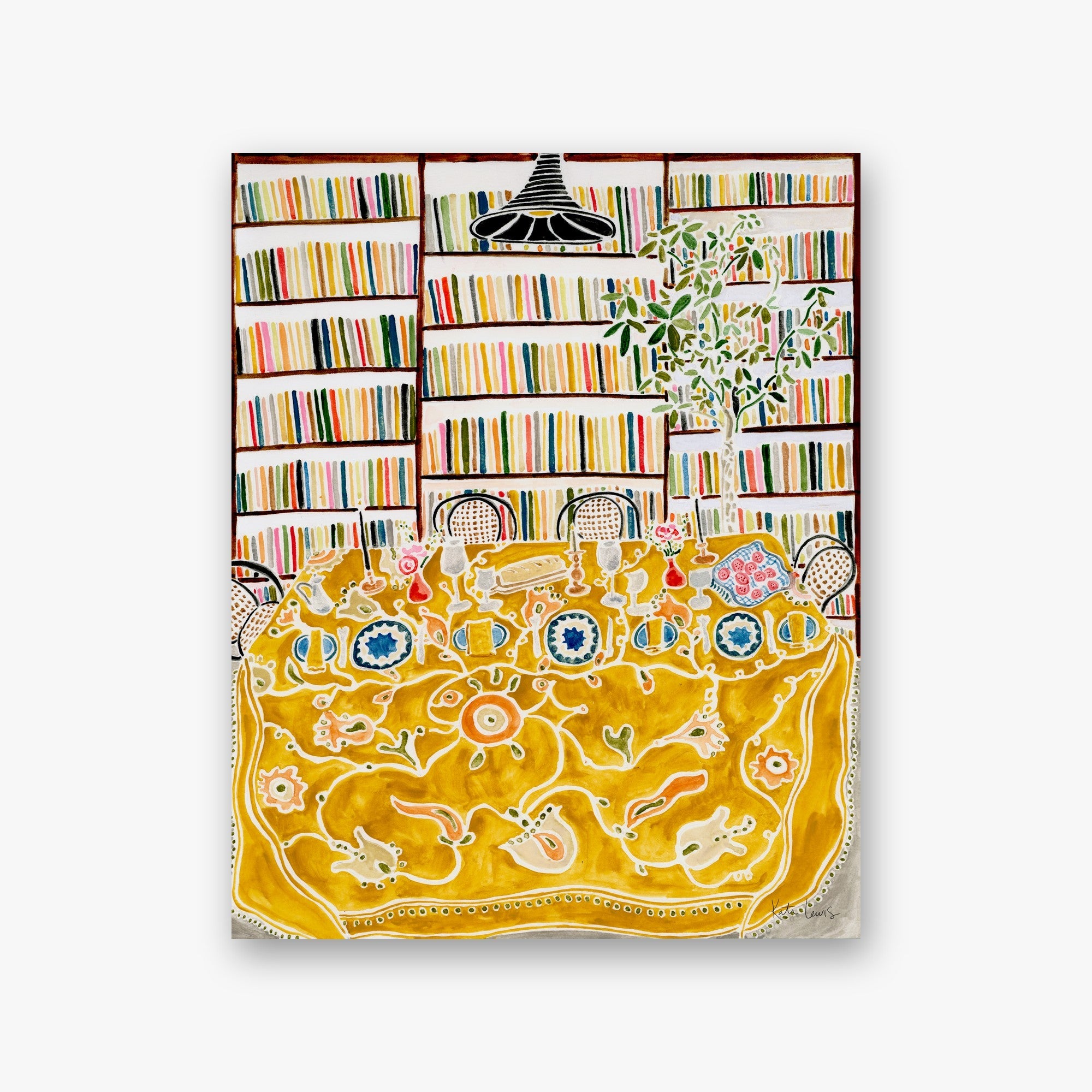 Dinner with a Side of Books