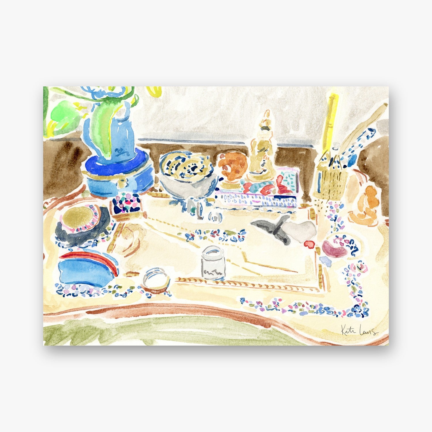 Forman's Dresser Top — art print by Kate Lewis