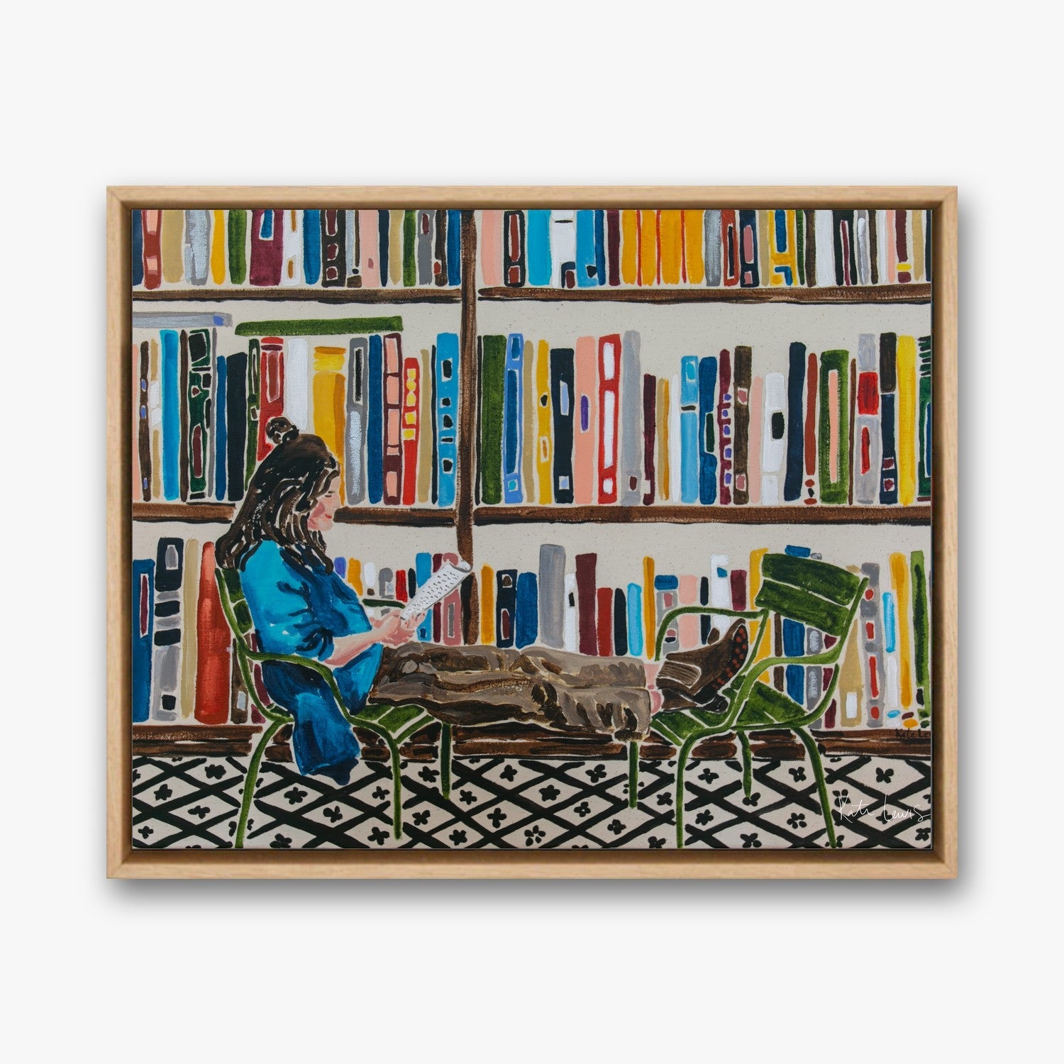 Frame - Natural Oak