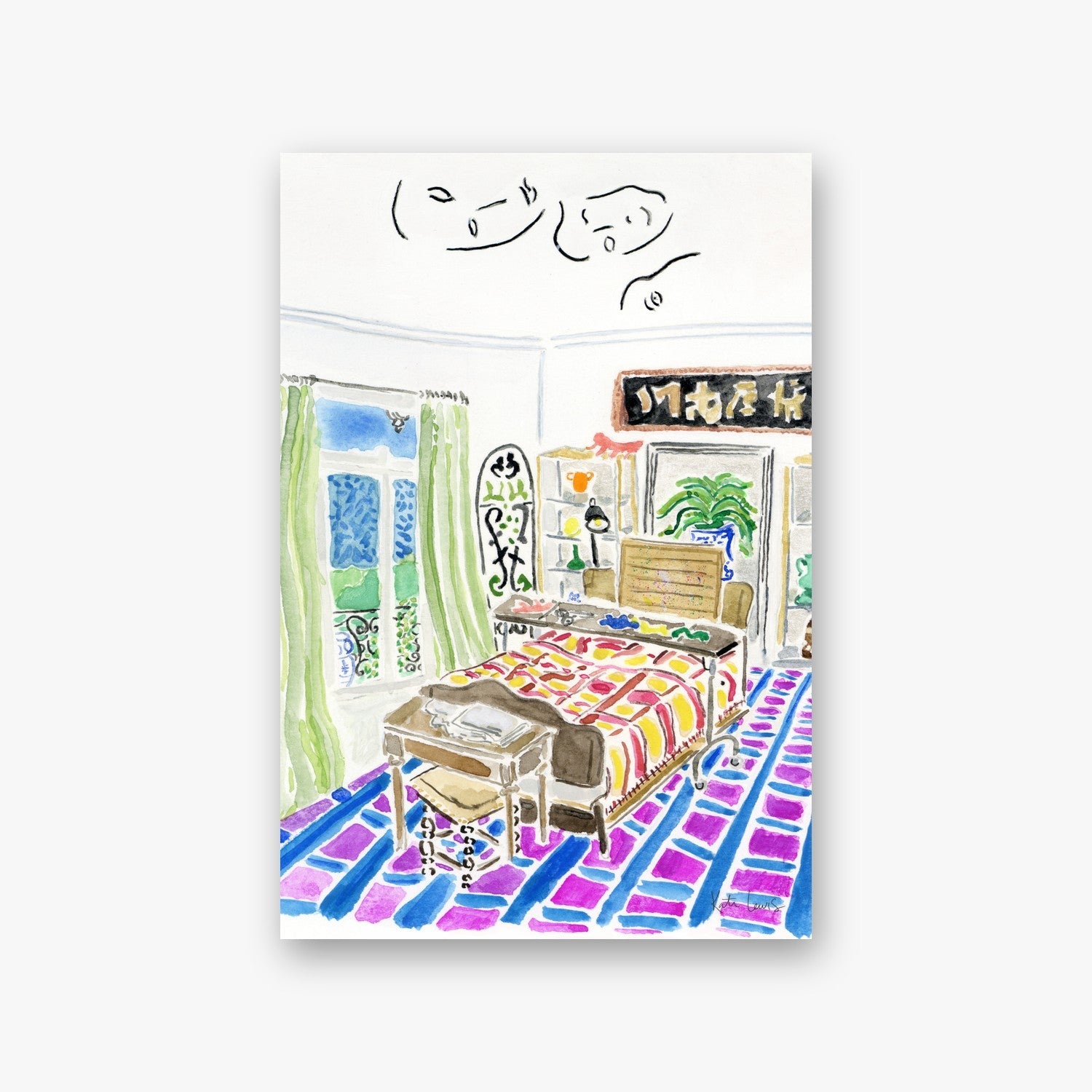 Henri Matisse's Bedroom