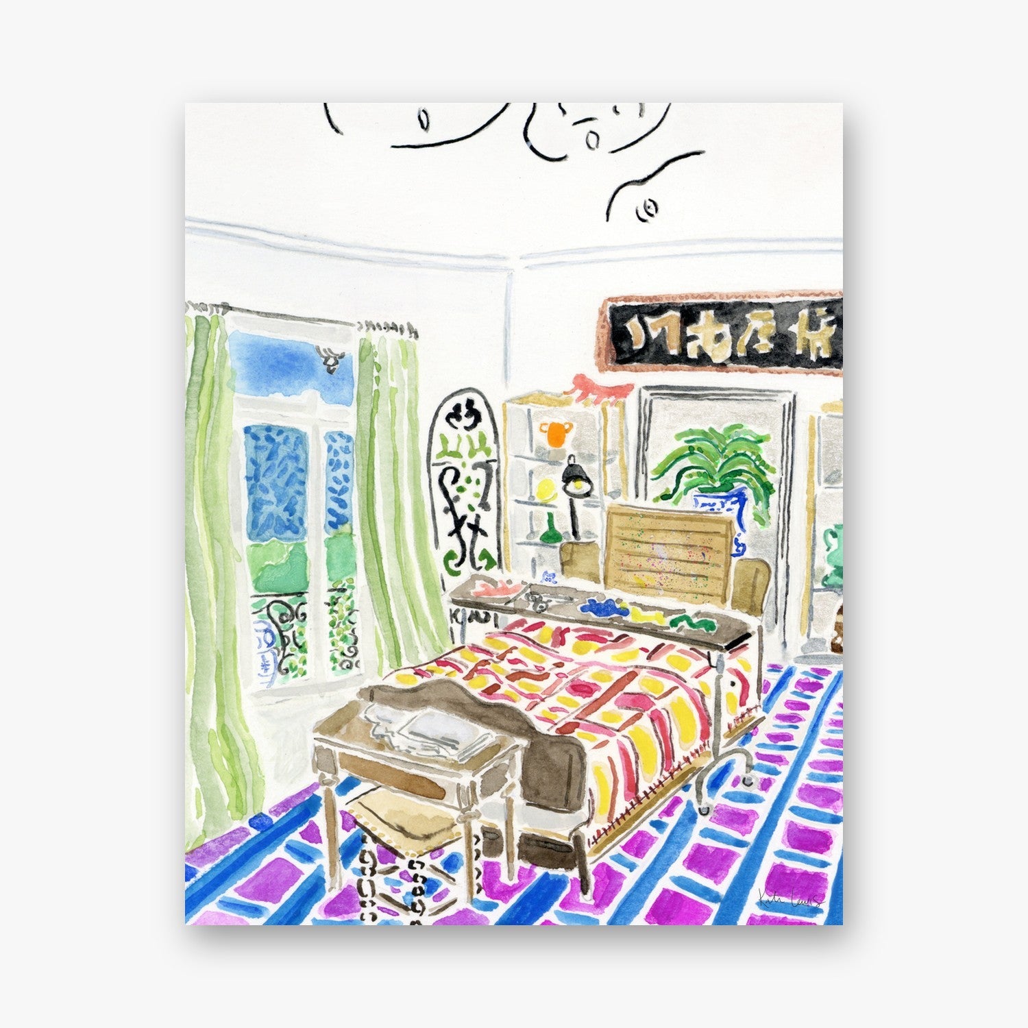 Henri Matisse's Bedroom