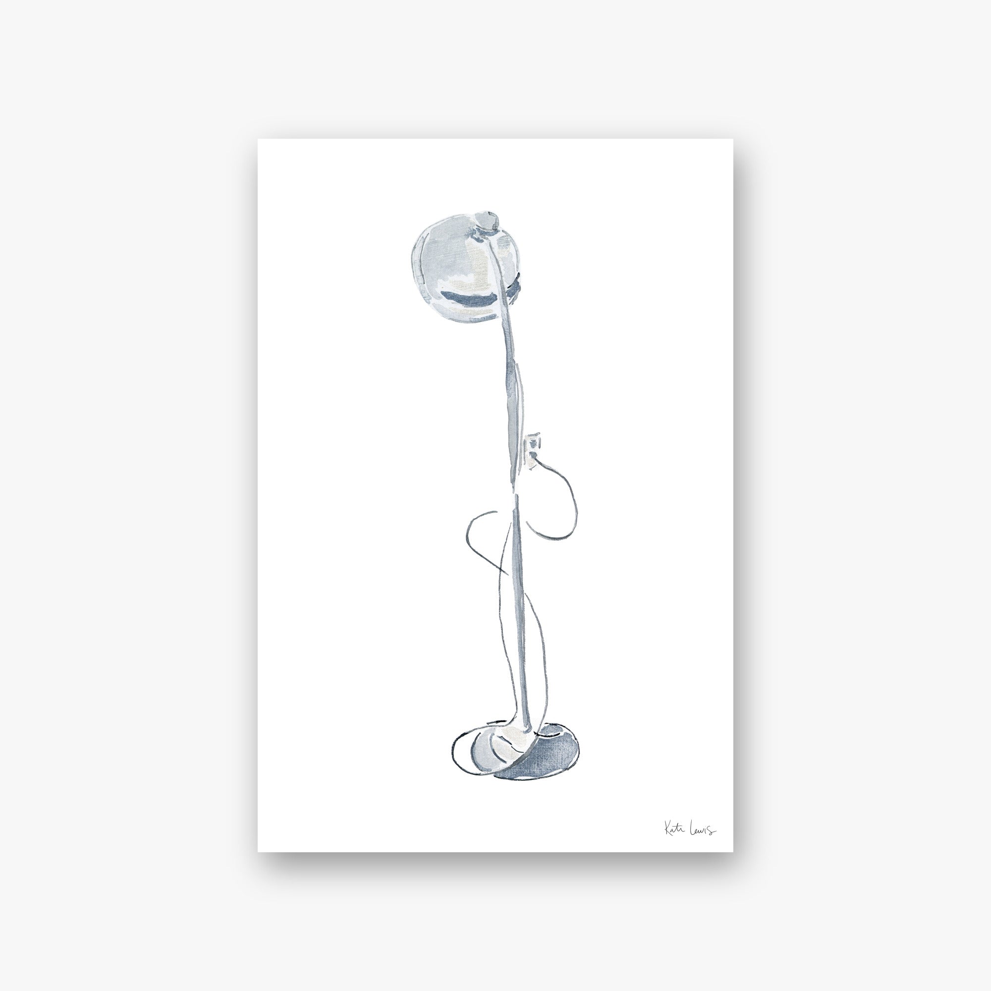 Louise Bourgeois's Lamp — art print by Kate Lewis