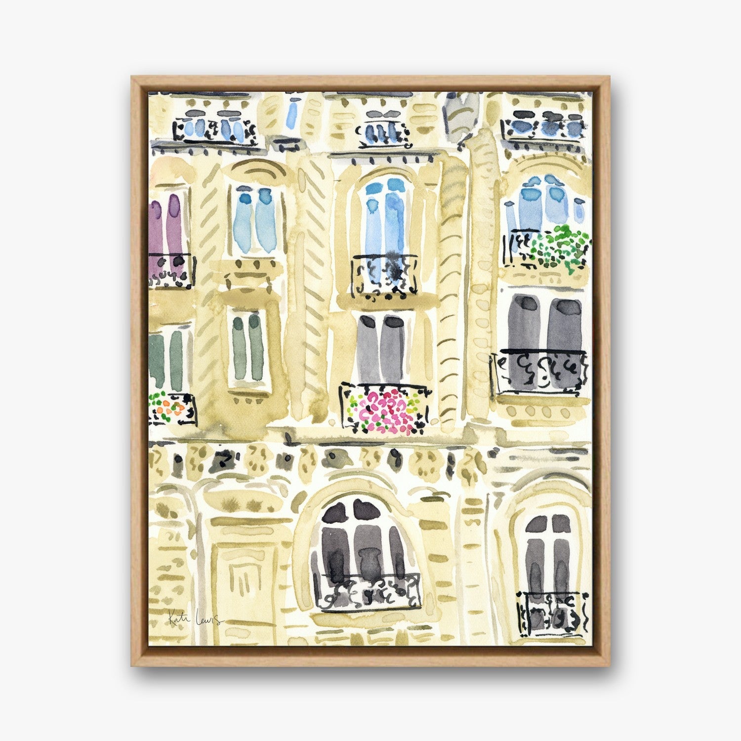 Frame - Natural Oak