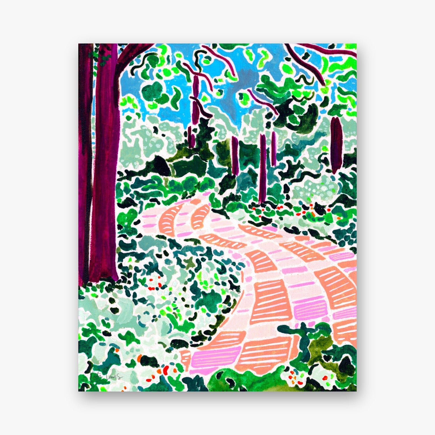 Pink Brick Road