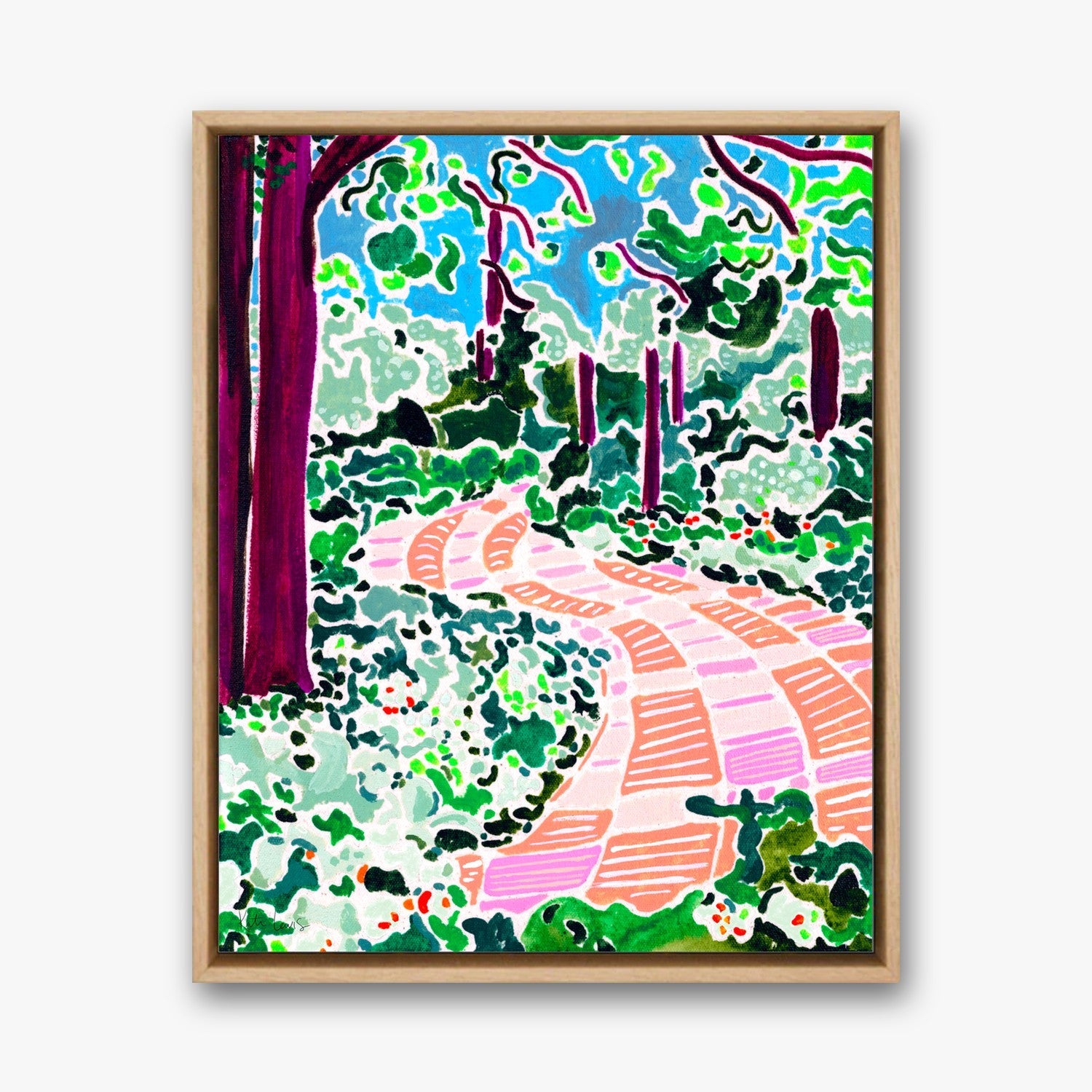 Frame - Natural Oak