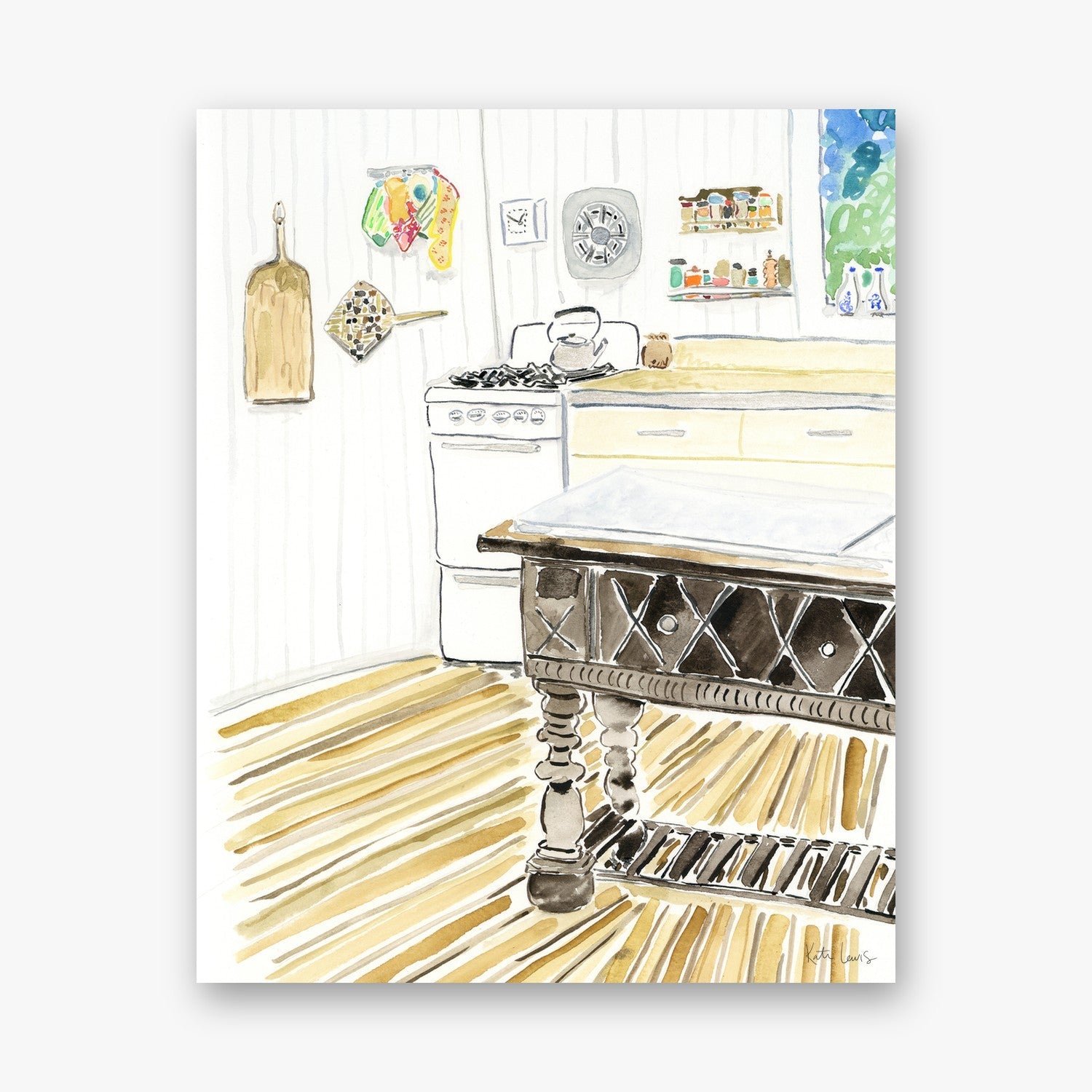Pollock and Krasner's Kitchen