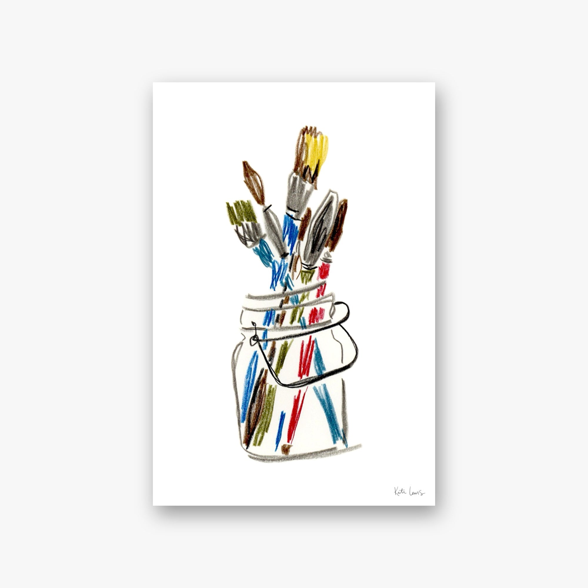 Ready to Create — art print by Kate Lewis