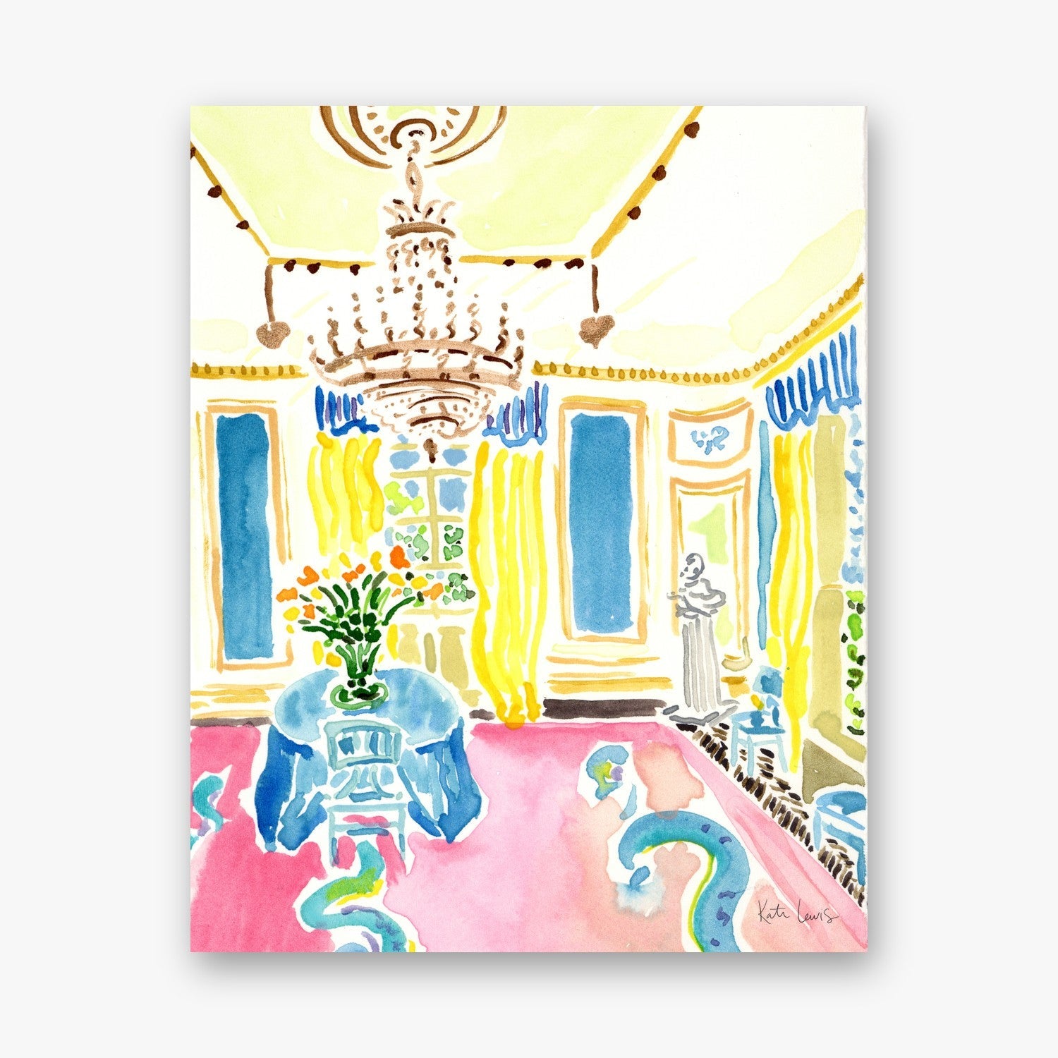 The Blue Room in Stockholm