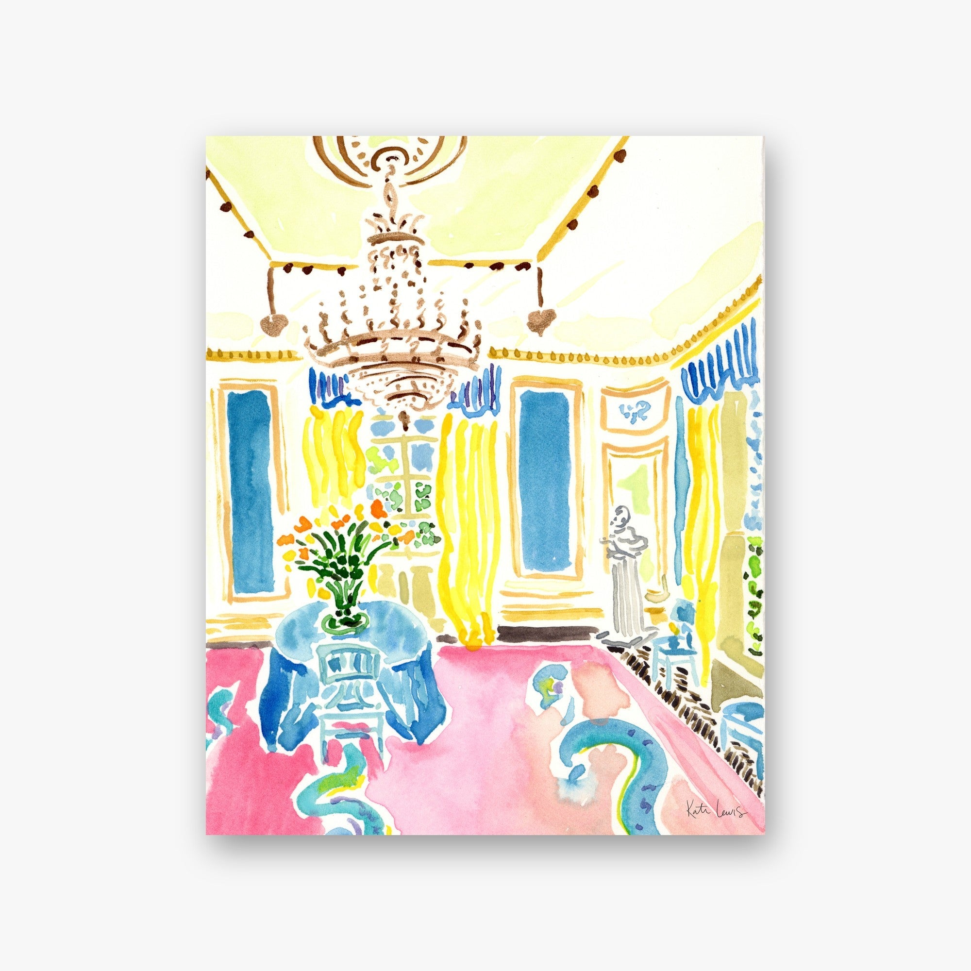 The Blue Room in Stockholm