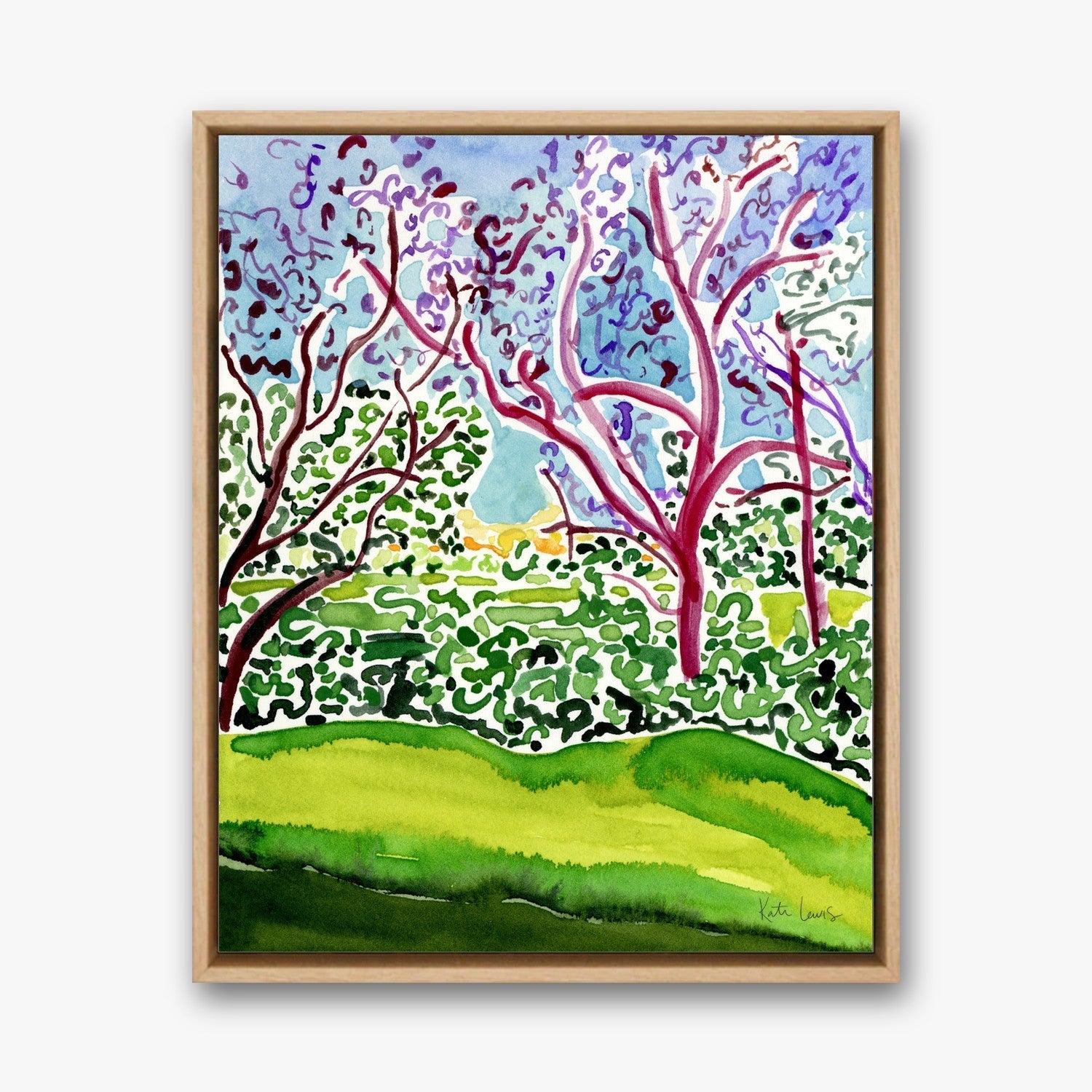 Frame - Natural Oak