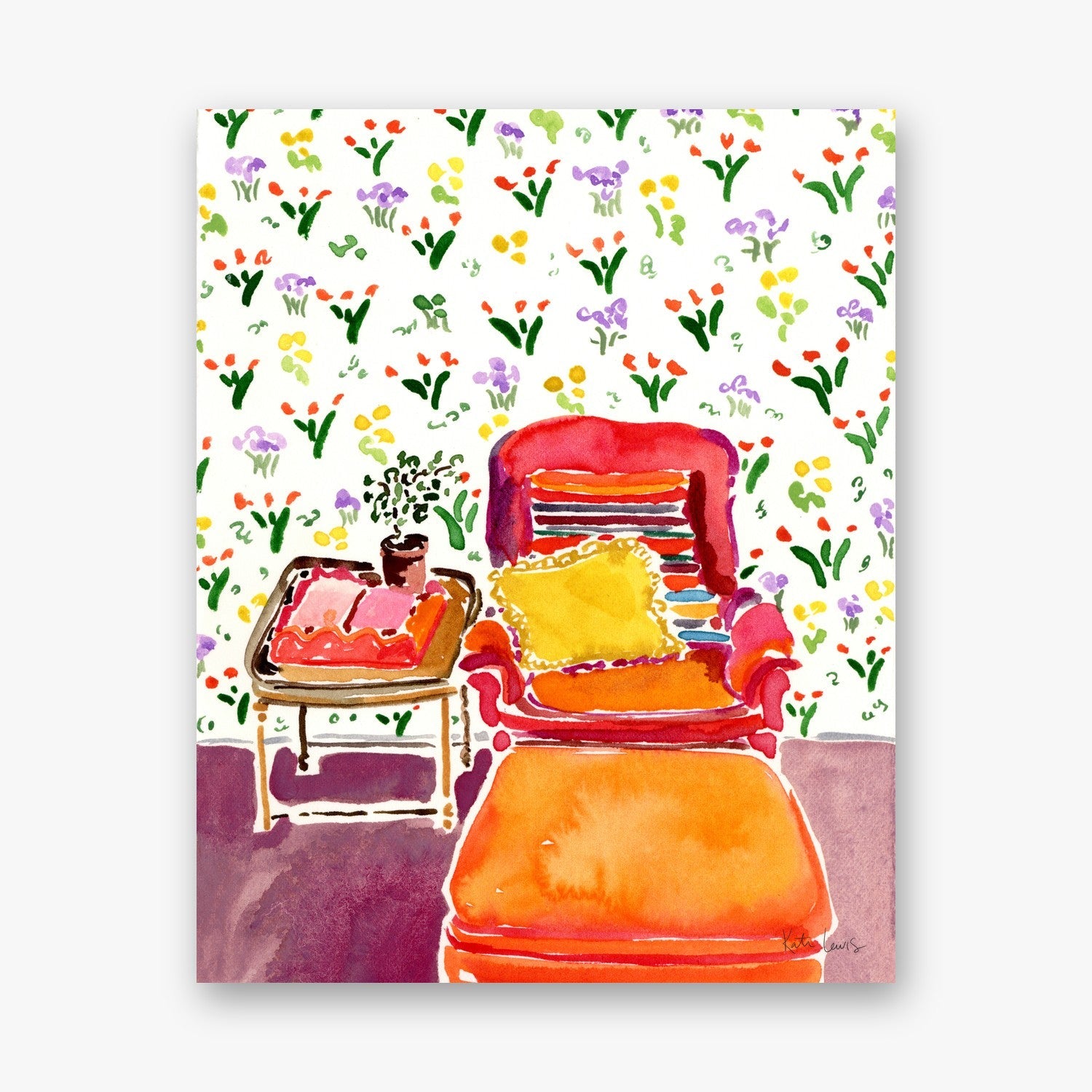 The Reading Chair at Svenskt Tenn