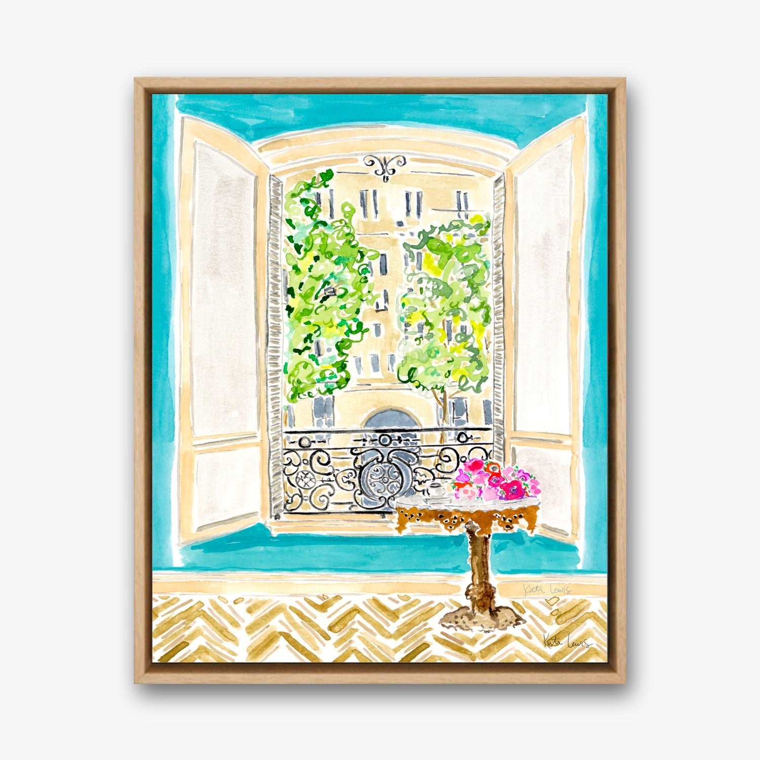 Frame - Natural Oak