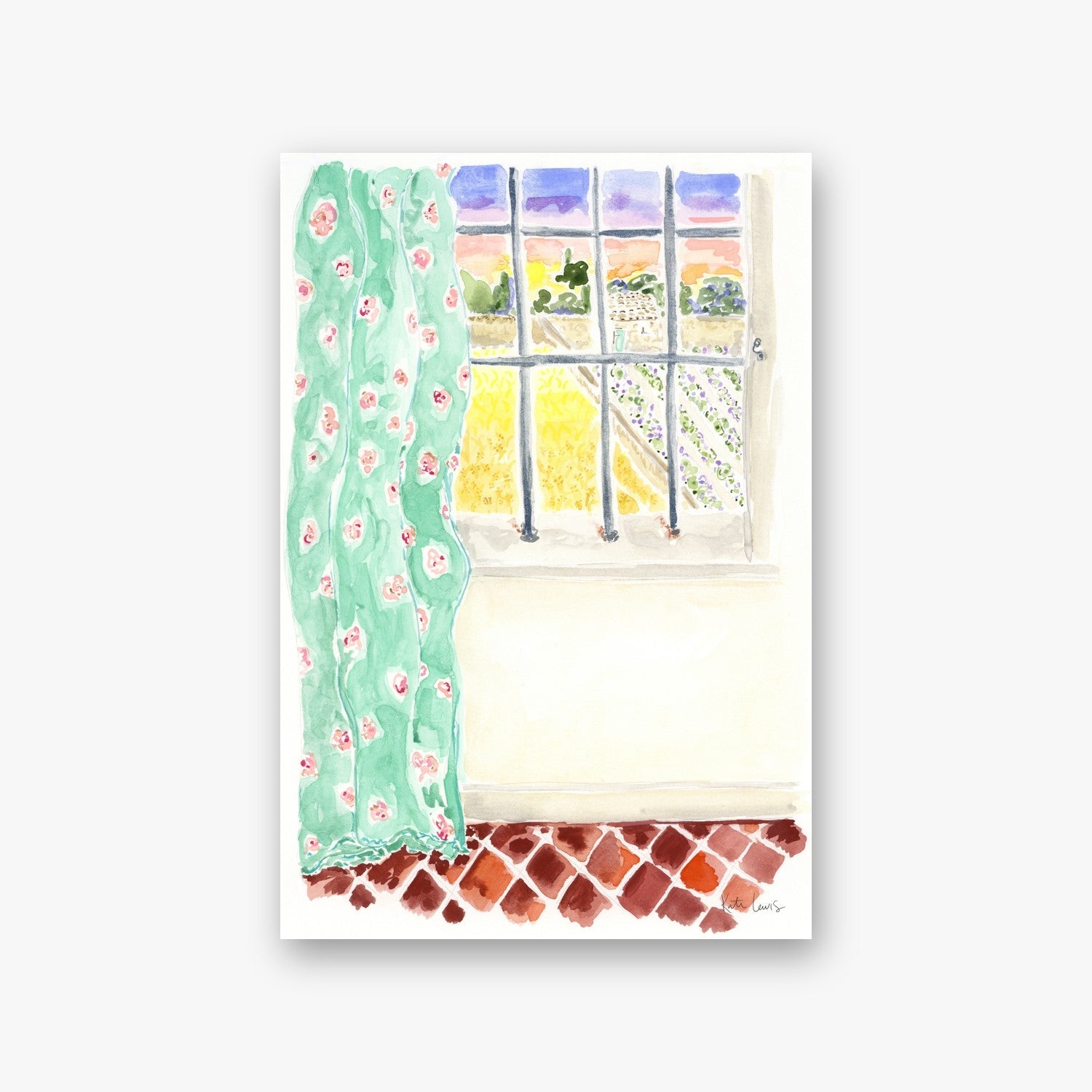 Vincent van Gogh's Window — art print by Kate Lewis