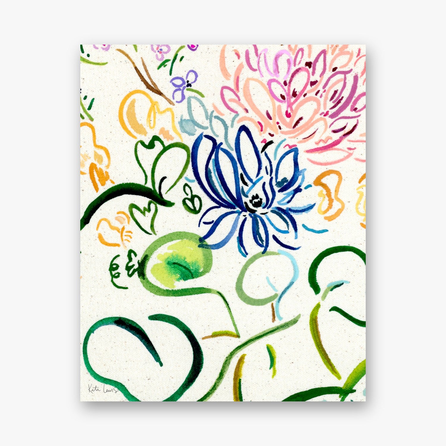Well Rested and Energetic — art print by Kate Lewis