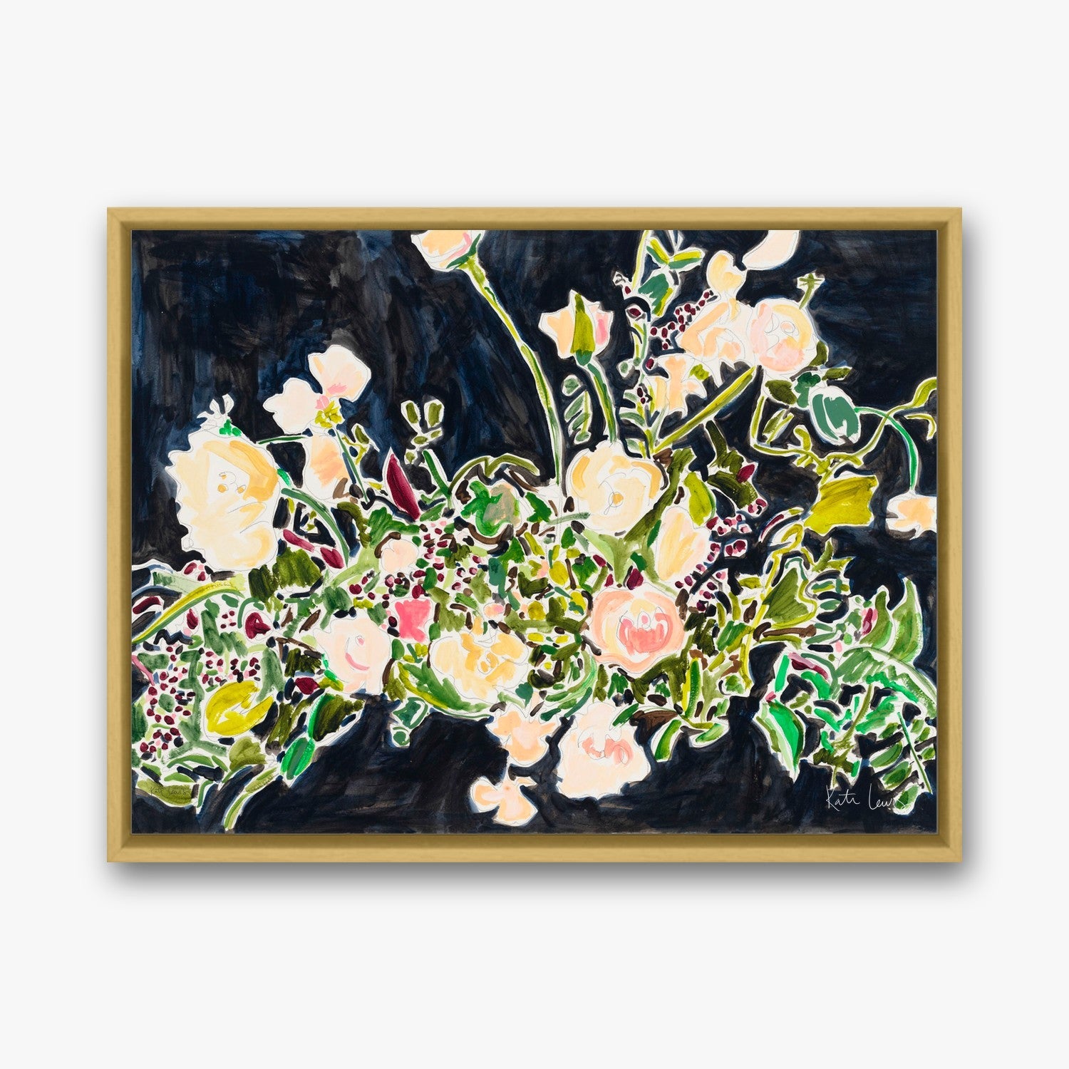 Without You in a Gold float frame